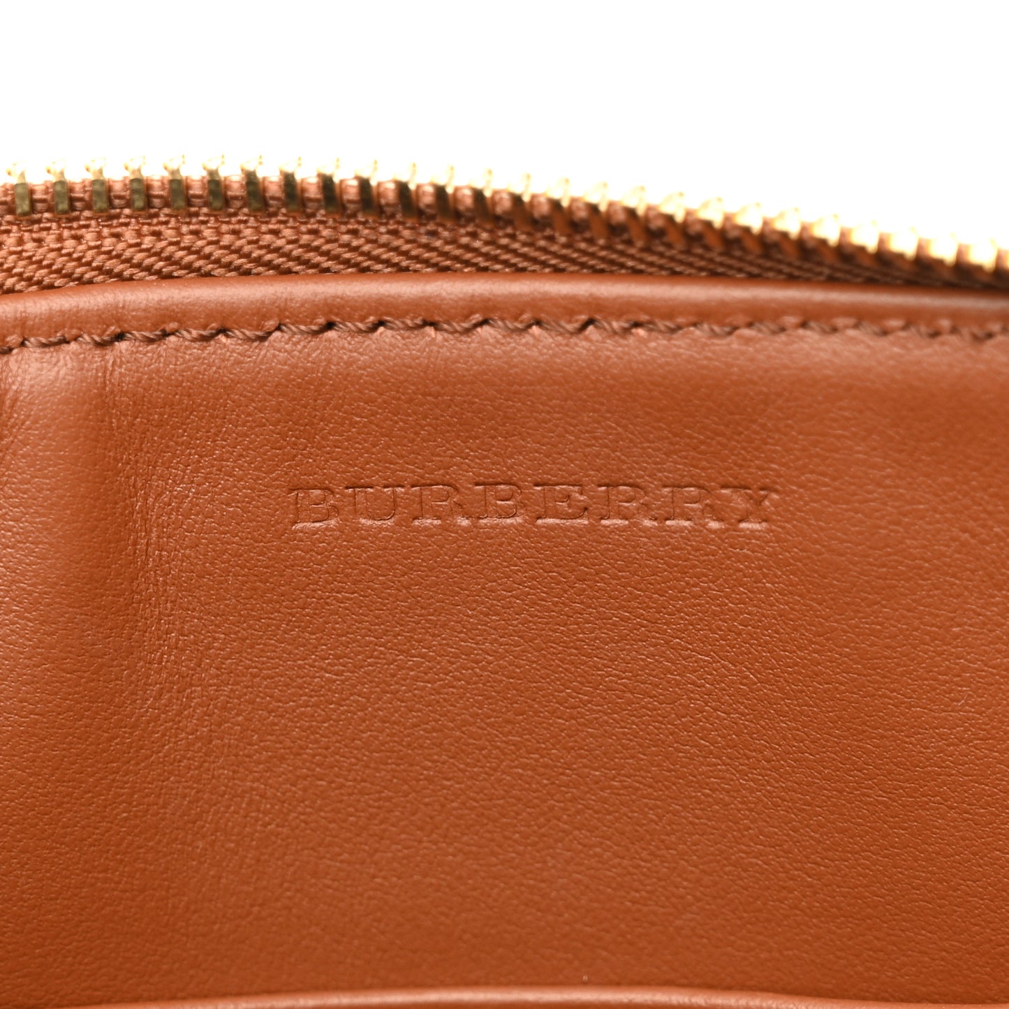 Haymarket Check Peyton Crossbody Clutch Bag Toffee