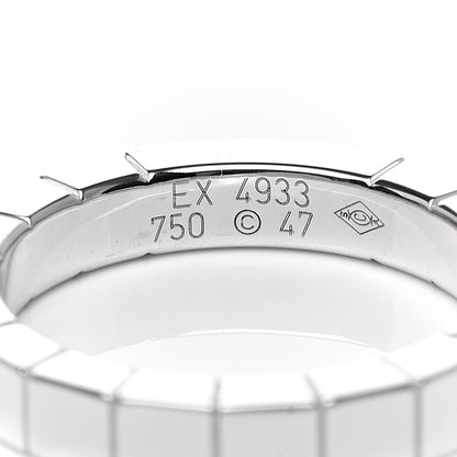 Cartier 18K White Gold Lanieres Ring 47 4 4 of 4