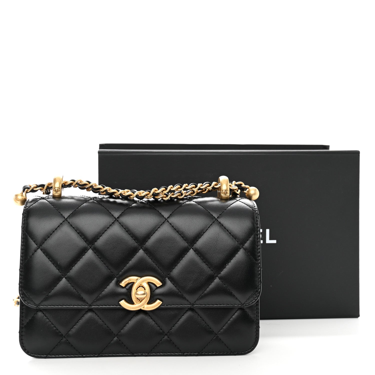 Chanel Calfskin Quilted Mini Perfect Fit Flap Black 11 of 11