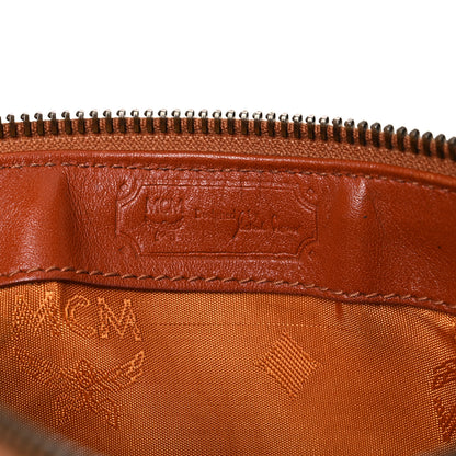 MCM Visetos Mini Boston Bag Cognac 5 of 28
