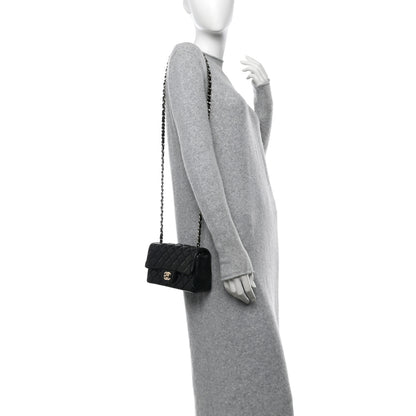 Chanel Lambskin Quilted Mini Rectangular Flap Black 2 of 12