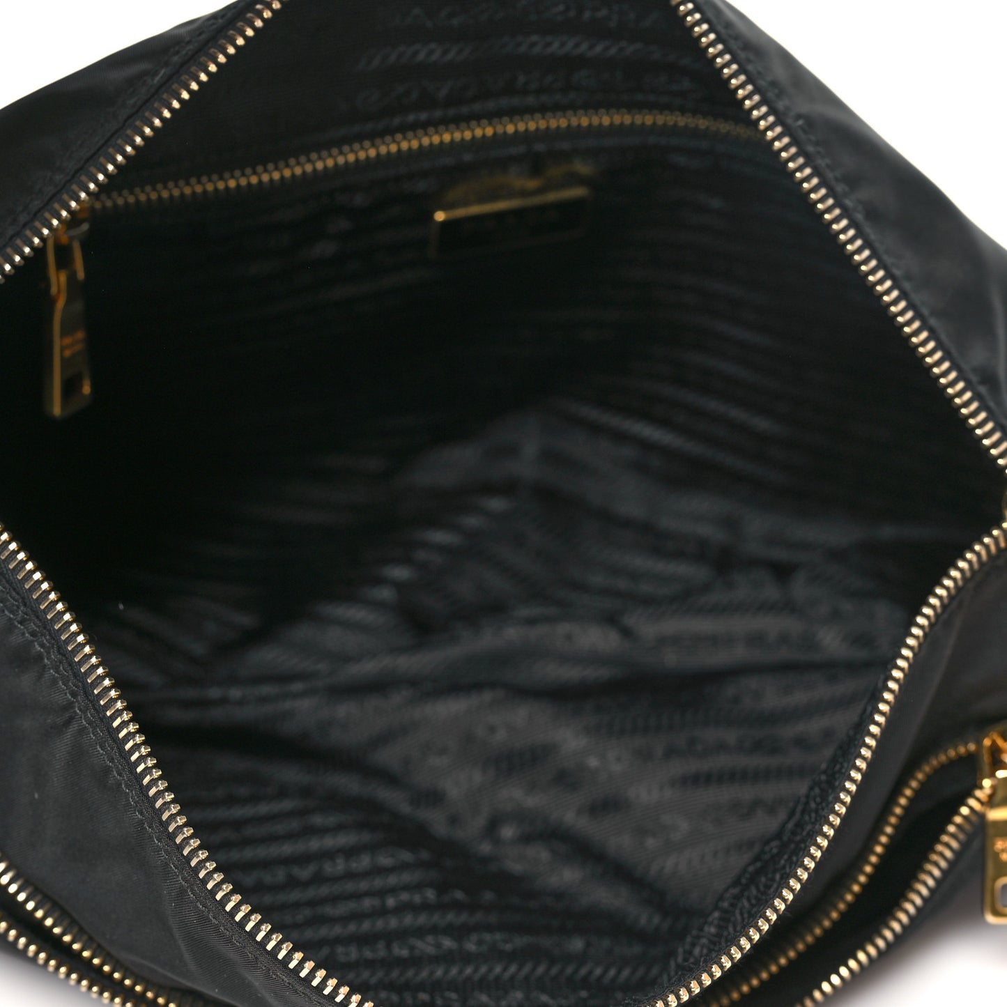 Nylon Vela Colour Messenger Bag Black