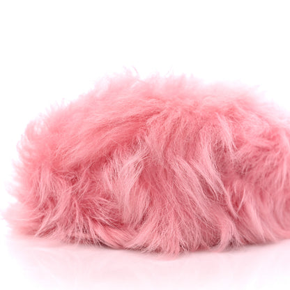 Chanel Shearling Lambskin CC Hook Card Holder Pink 9 of 10