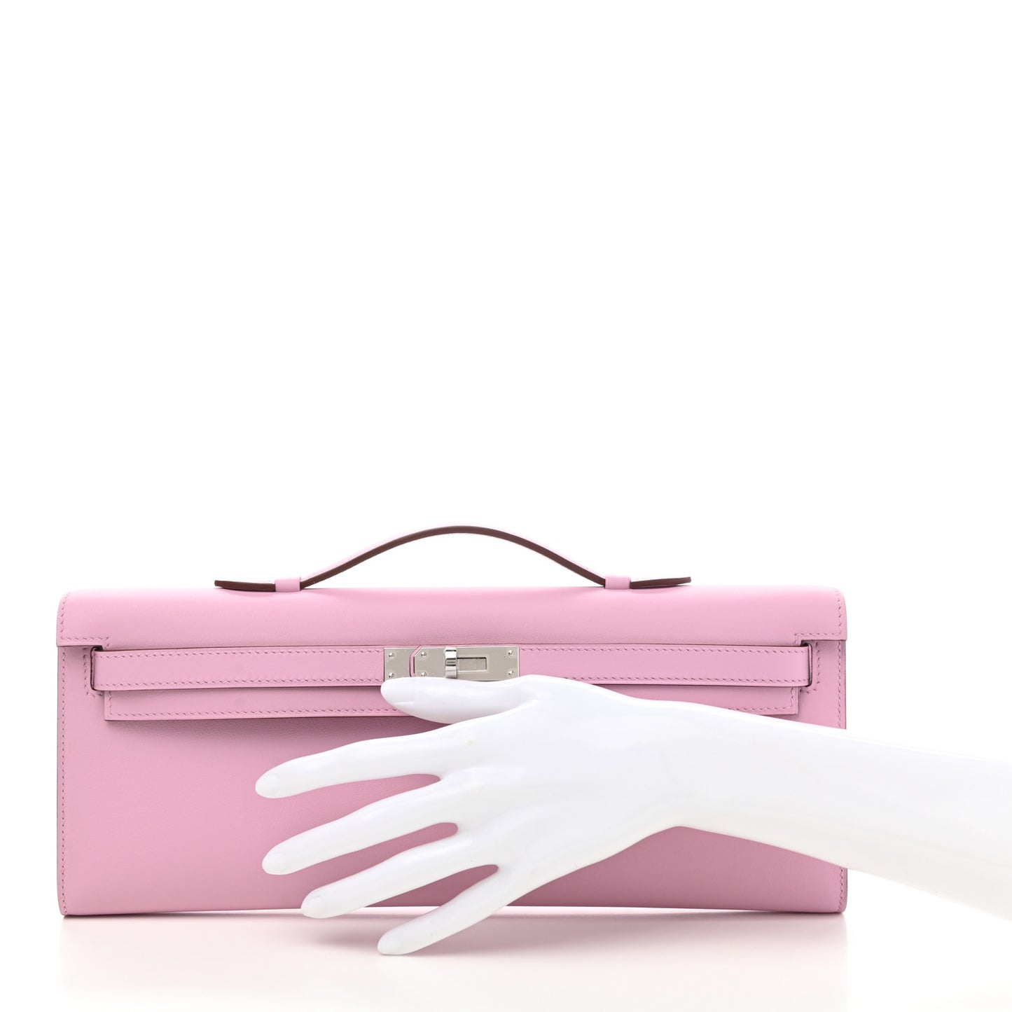 Swift Kelly Cut Clutch Pochette Mauve Sylvestre