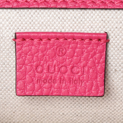 Gucci Pebbled Calfskin Embellished Guccify Small Dionysus Shoulder Bag Rosa 6 of 7