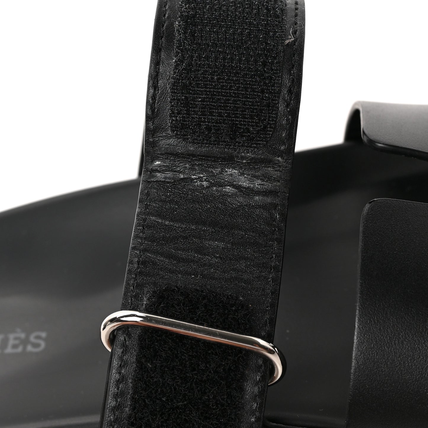 Calfskin Womens Chypre Sandals 35.5 Black