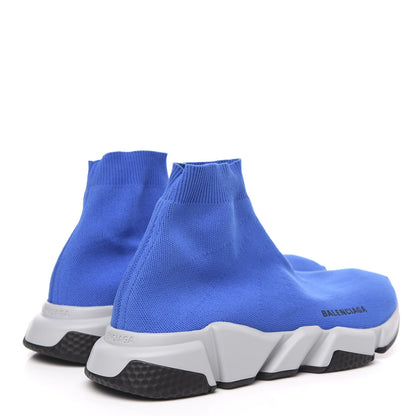 Balenciaga Neoprene Knit Mens Speed Sneakers 41 Bleu 4 of 8