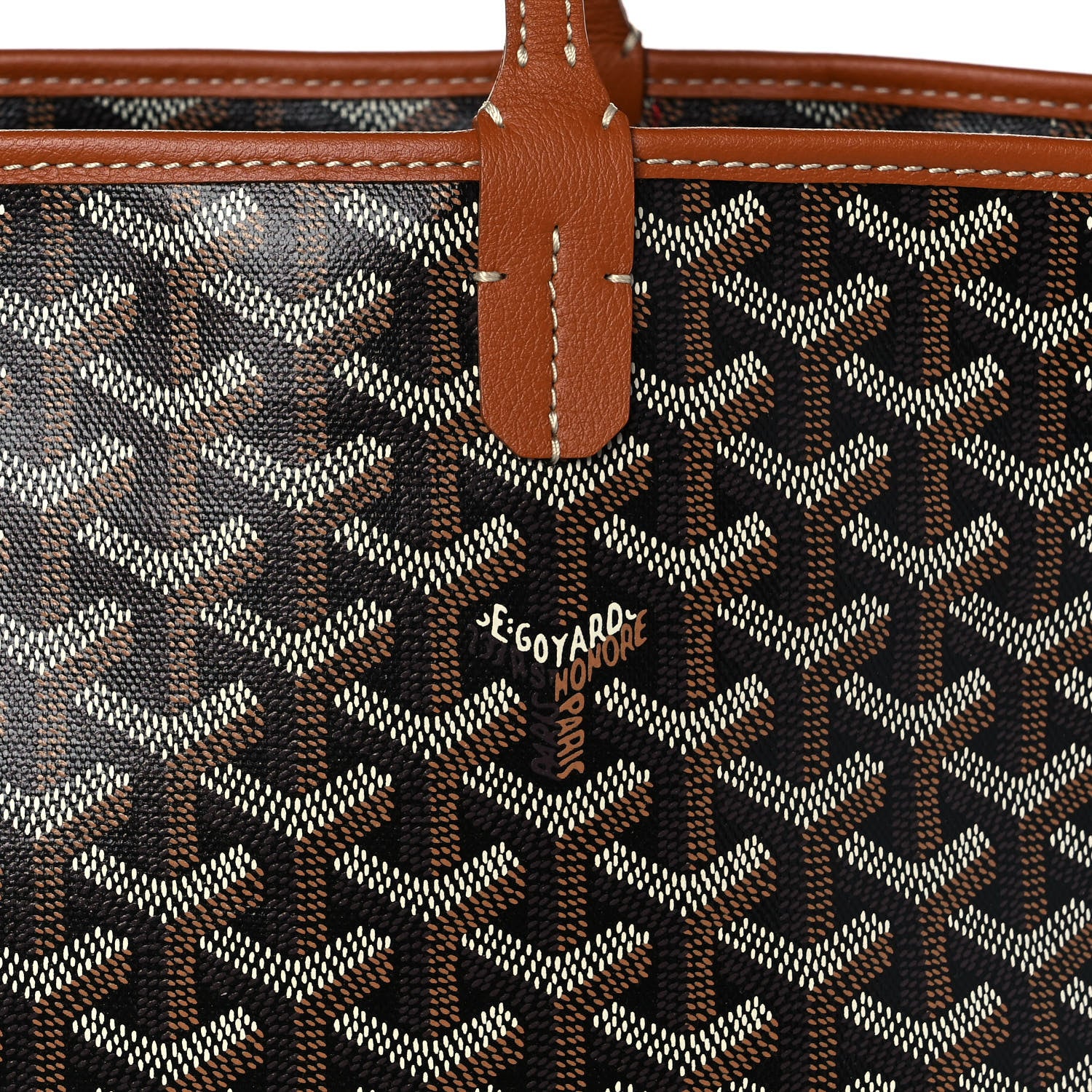 Goyard Goyardine Artois MM Black Gold 8 of 10