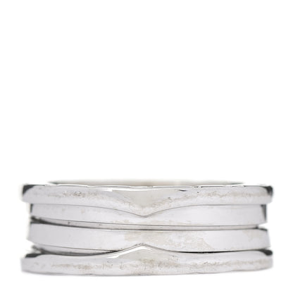 Bulgari 18K White Gold B.Zero1 Three-Band Ring 62 10 3 of 6