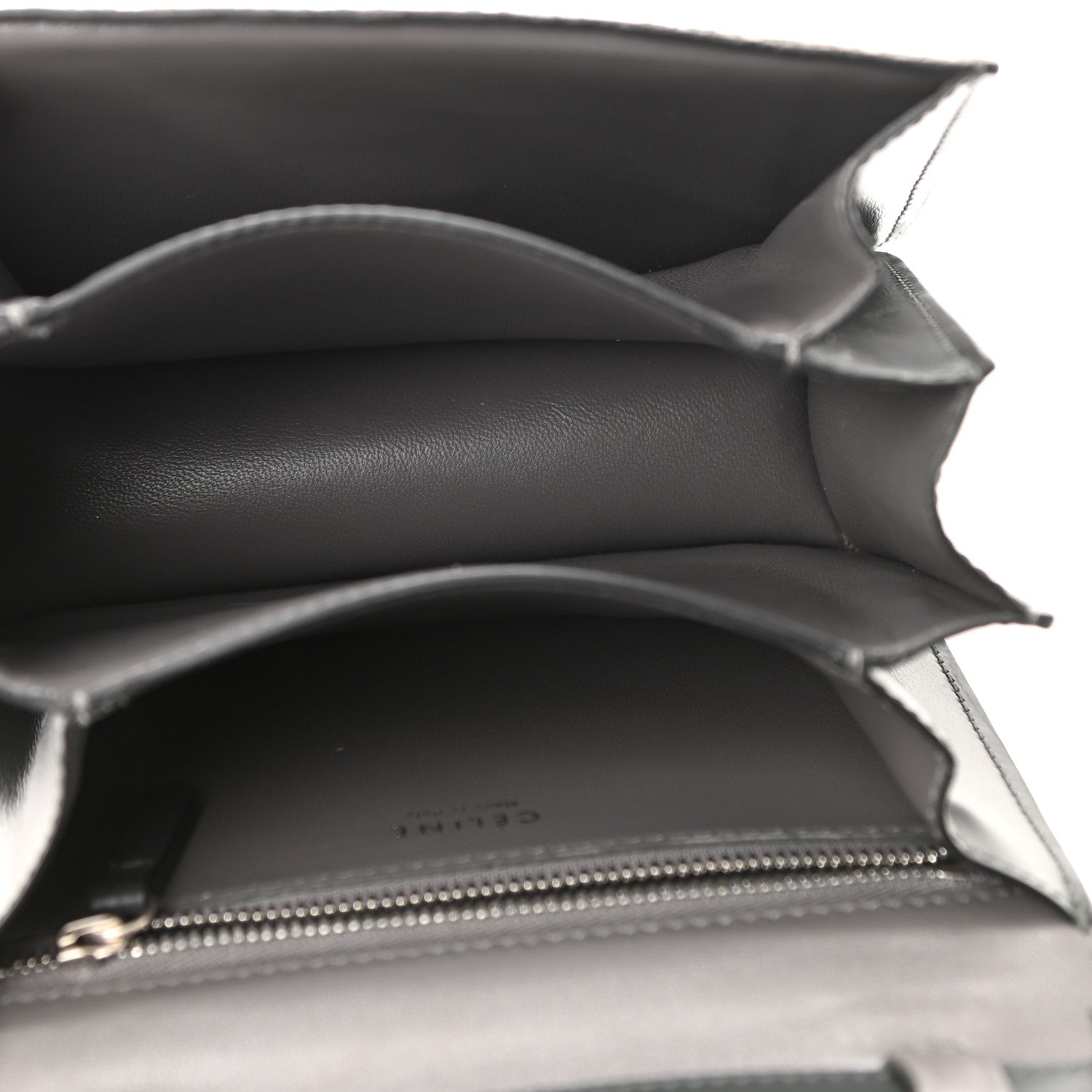 Celine Stingray Small Classic Box Flap Bag Grey 4 of 9