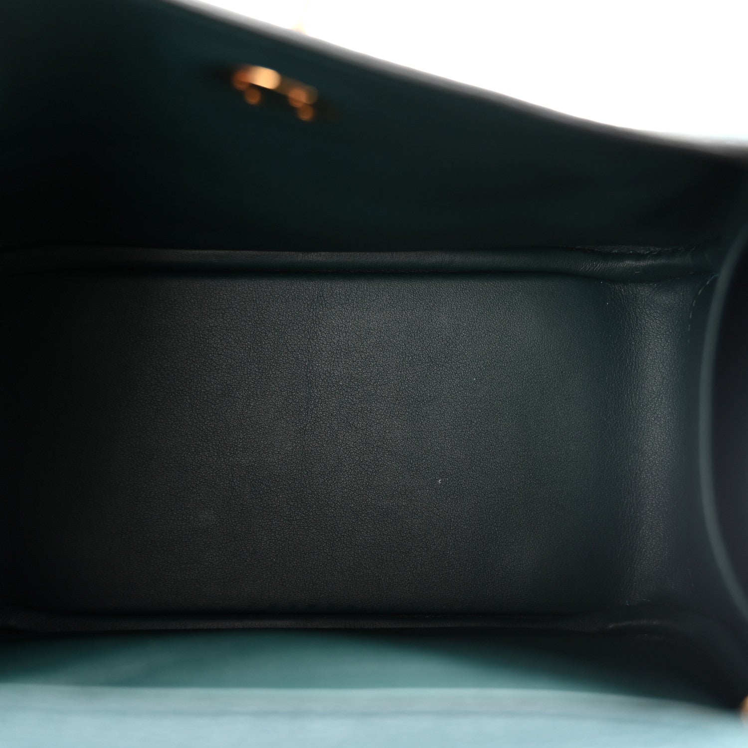 Hermes Taurillon Clemence Mini Lindy 20 Vert Cypress 5 of 11