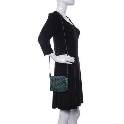 Goyard Goyardine Plumet Wallet Clutch Green 2 of 8