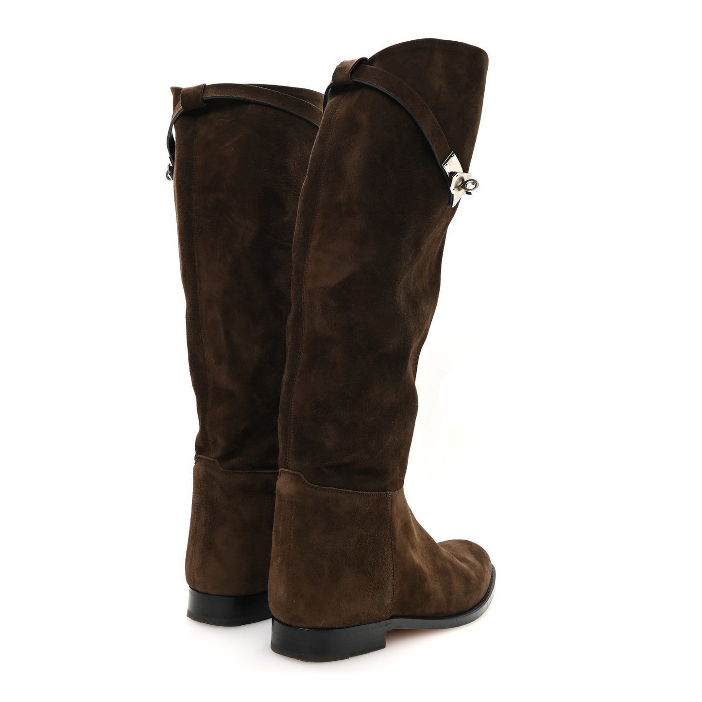 Suede Kelly Jumping Boots 39.5 Marron Ebene