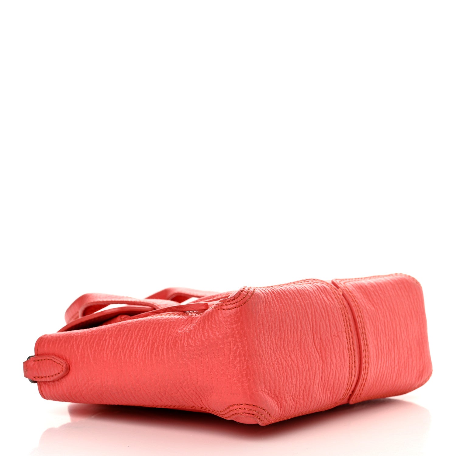 3.1 Phillip Lim Textured Calfskin Mini Pashli Satchel Raspberry 5 of 12