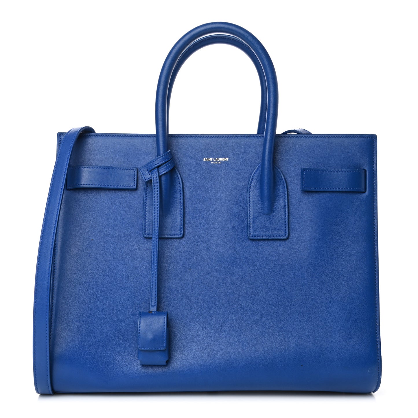 Calfskin Small Sac De Jour Blue Majorelle