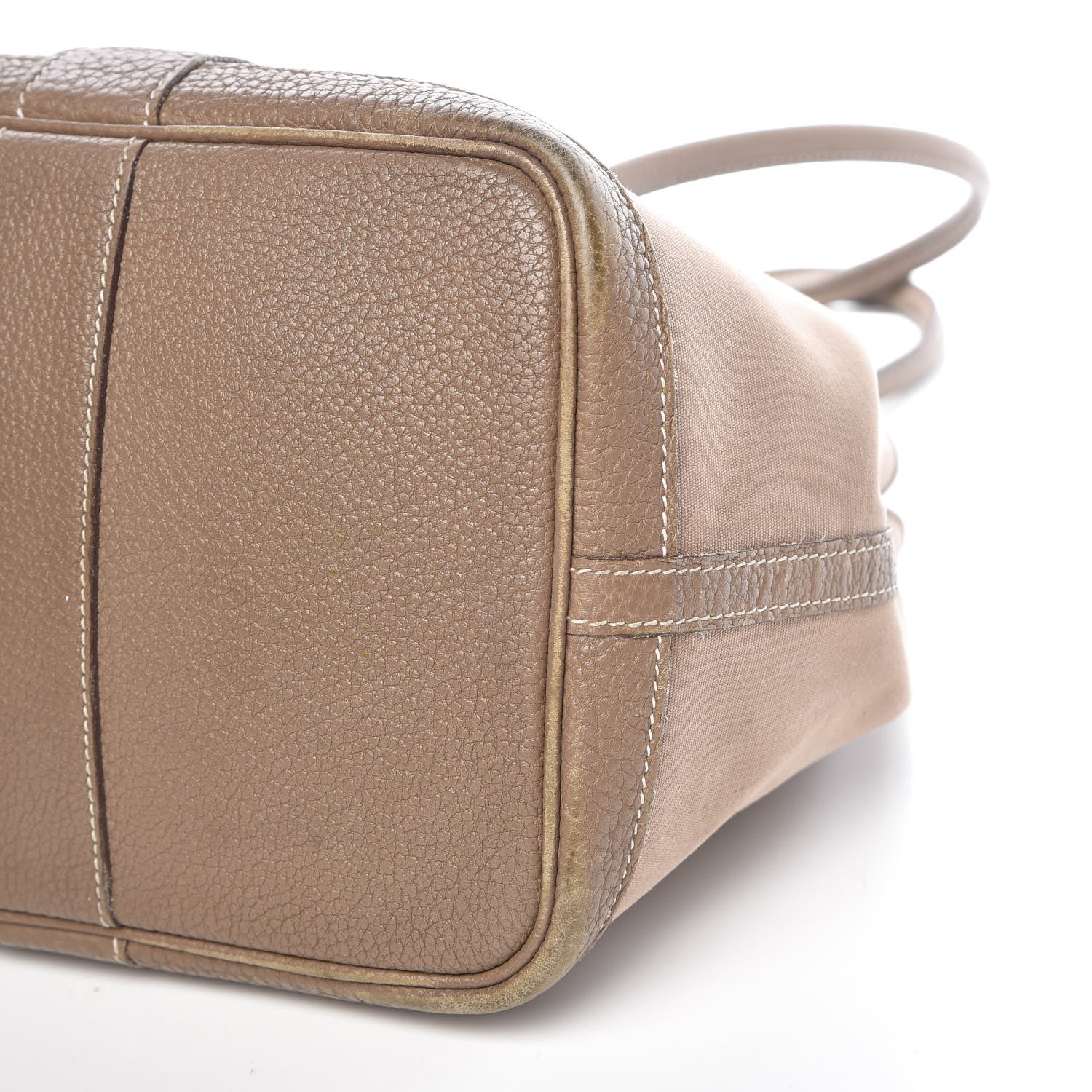 Hermes Toile Buffle Garden Party 36 MM Tote Etoupe 26 of 27