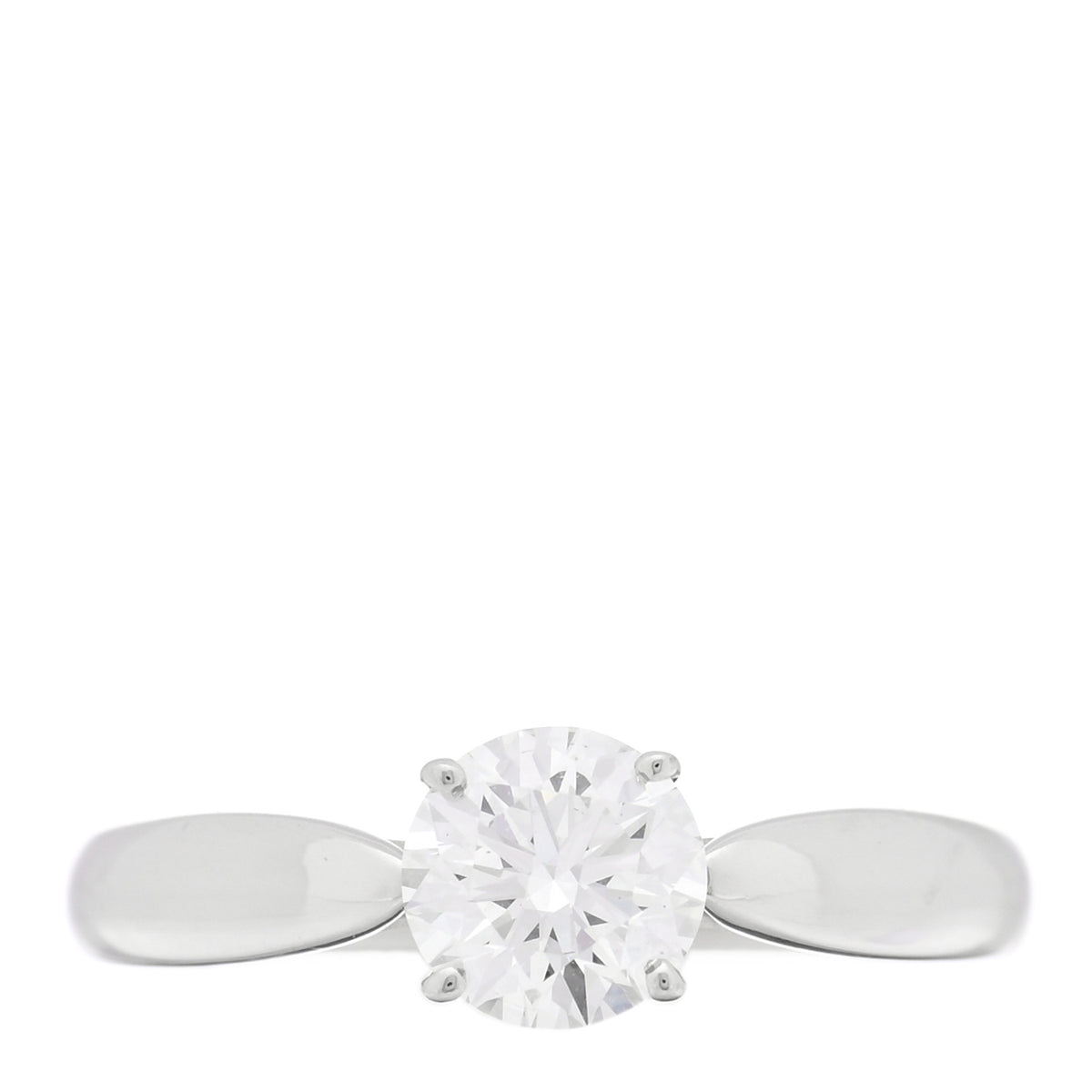 Tiffany Platinum Diamond .71ct Solitaire Engagement Ring 49 5 1 of 5