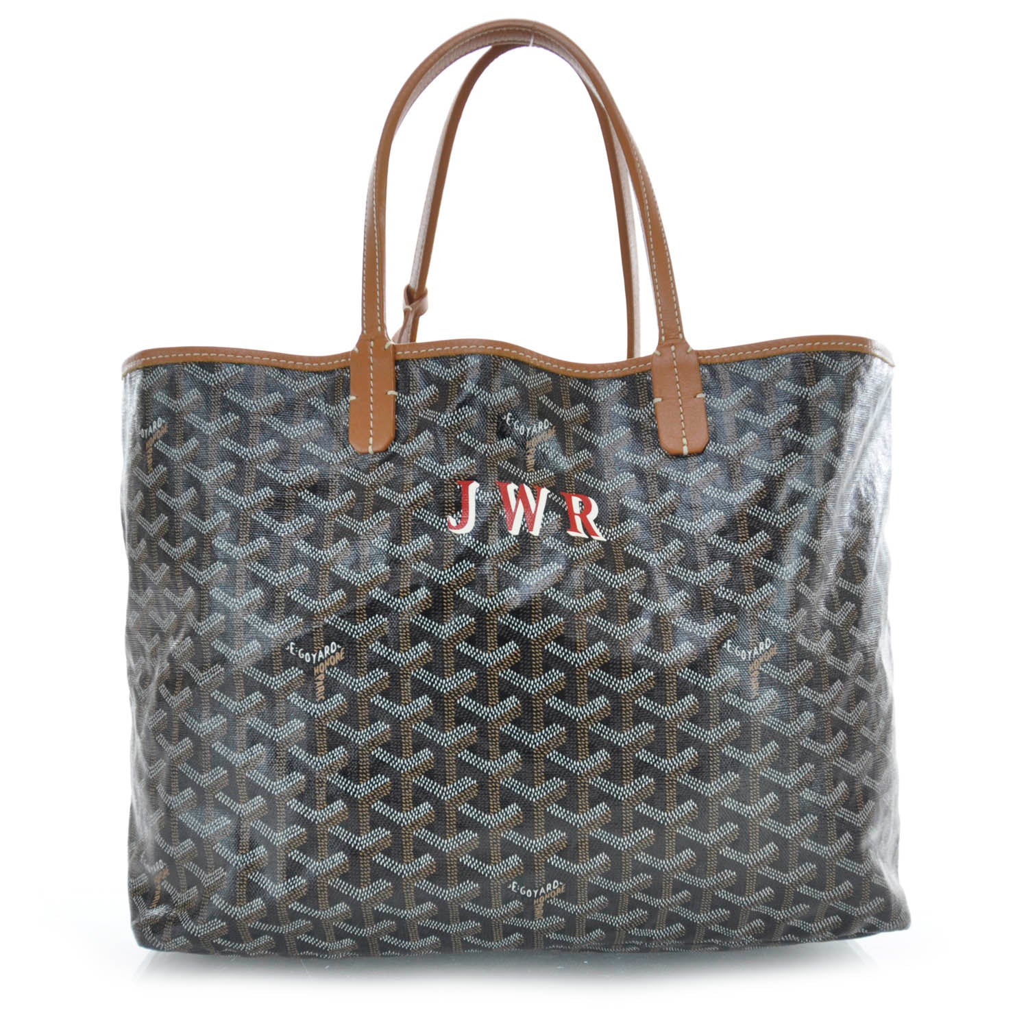 Goyard Goyardine Saint Louis PM Black Gold 1 of 6
