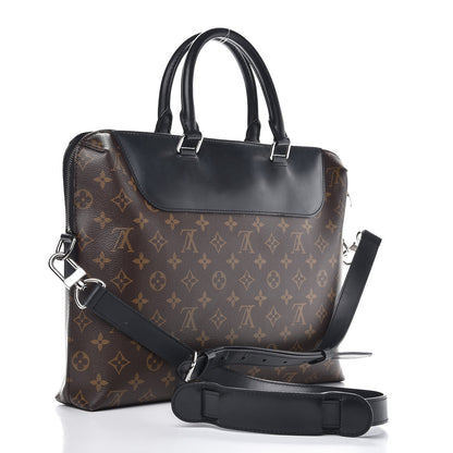 Louis Vuitton Monogram Macassar Porte-Documents Jour 3 of 7