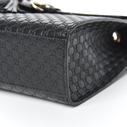 Gucci Microguccissima Medium Emily Chain Shoulder Bag Black 10 of 12