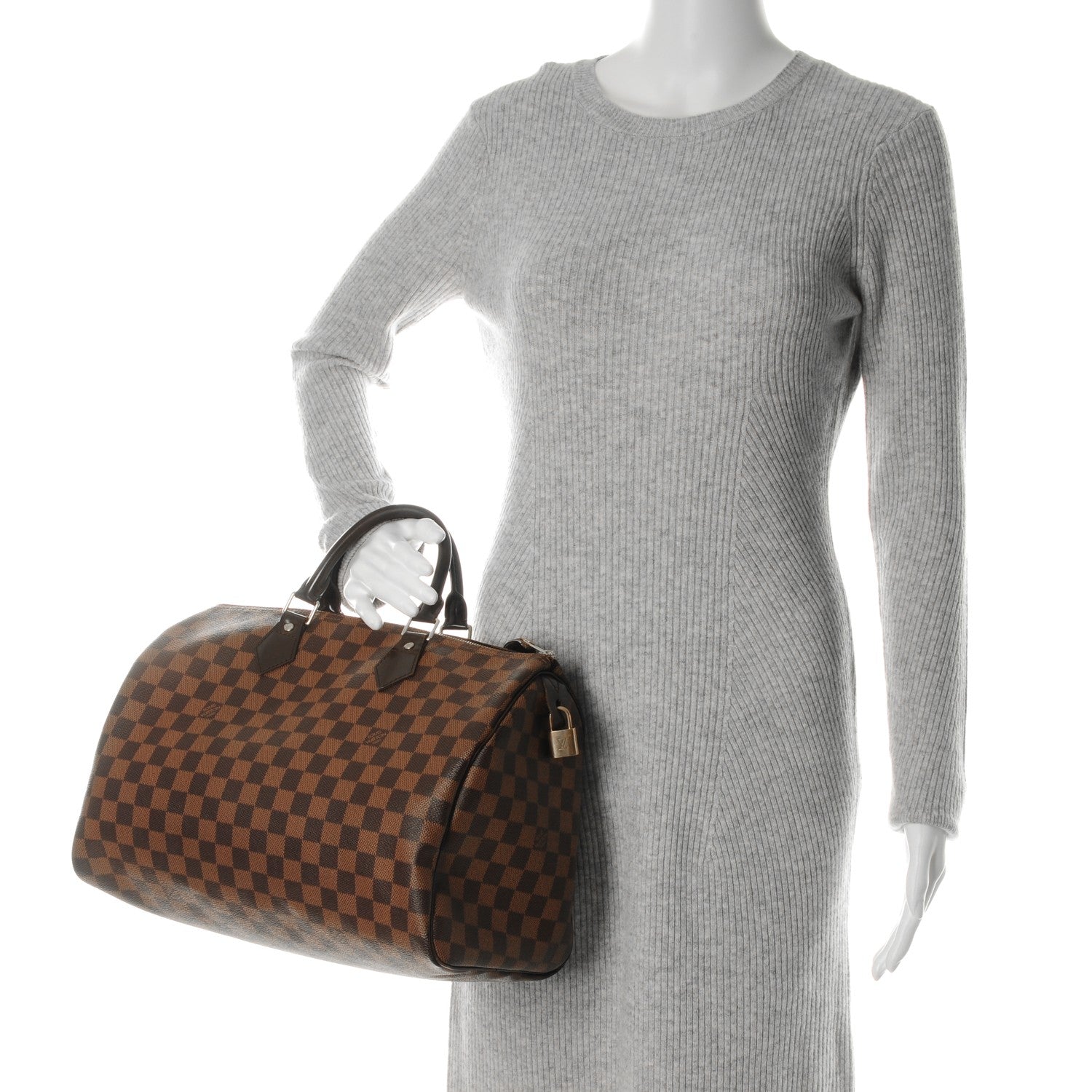 Louis Vuitton Damier Ebene Speedy 35 2 of 11