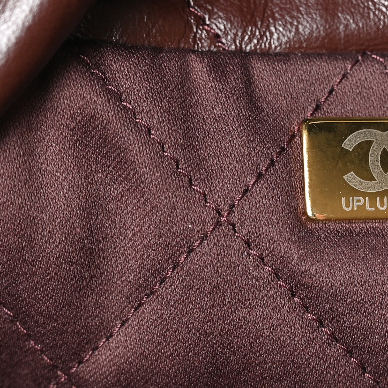 Chanel Shiny Calfskin Quilted Small Chanel 22 Dark Brown 8 of 11