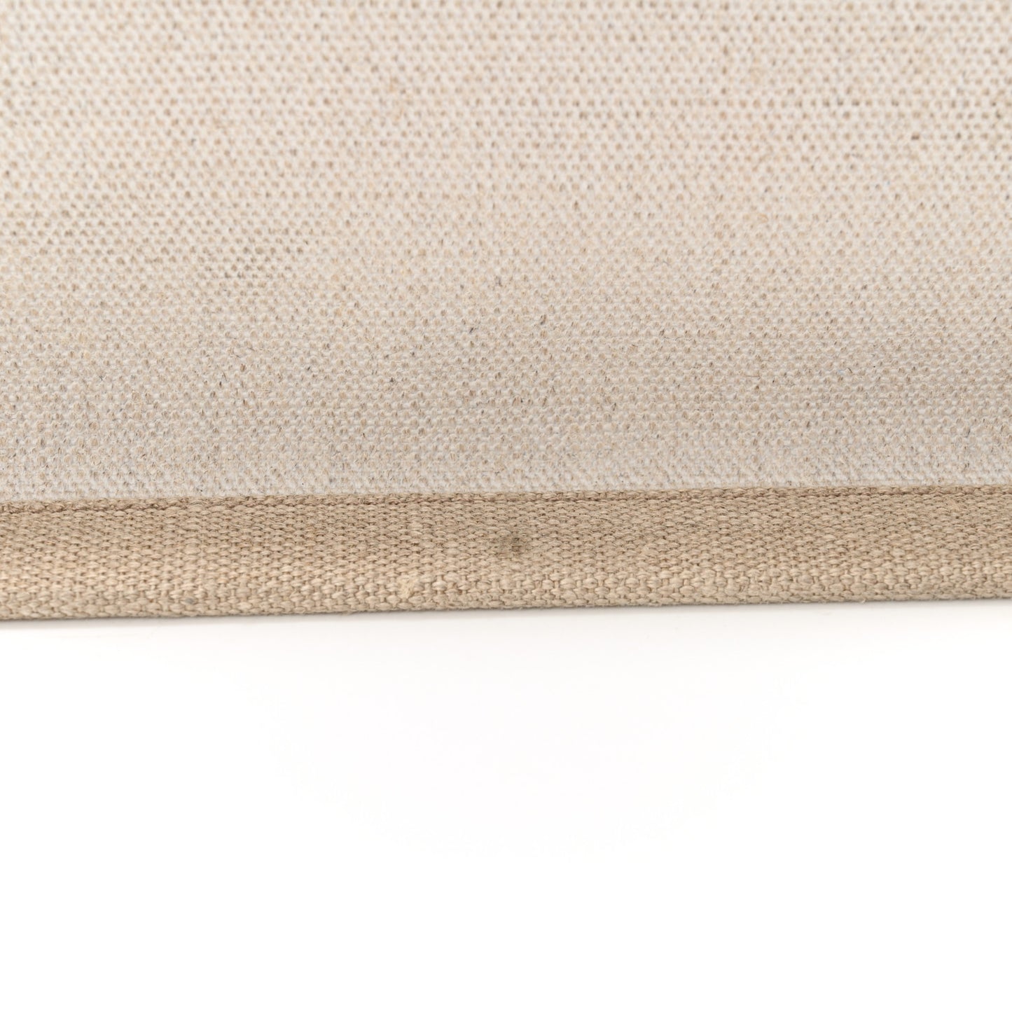 Linen Calfskin Rive Gauche Tote Optic White