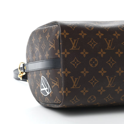 Louis Vuitton Monogram My World Tour Speedy Bandouliere 30 Black 7 of 8
