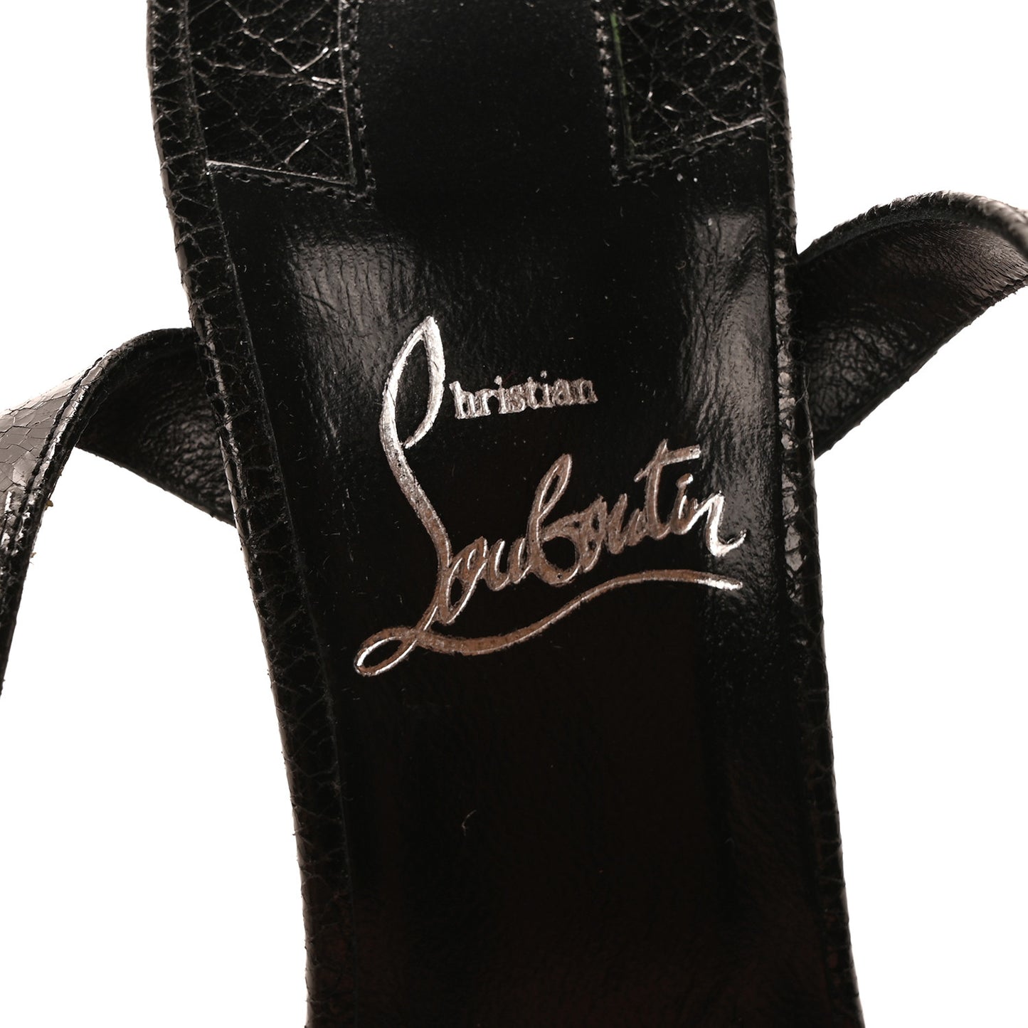 Specchio Star Loubi Queen Alta 150 Platform Sandals 36 Black