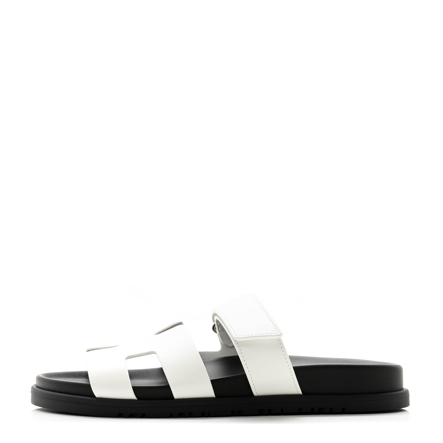 Calfskin Womens Chypre Sandals 38.5 White