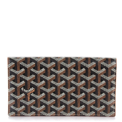 Goyard Goyardine Long Bi-Fold Wallet Black 1 of 8