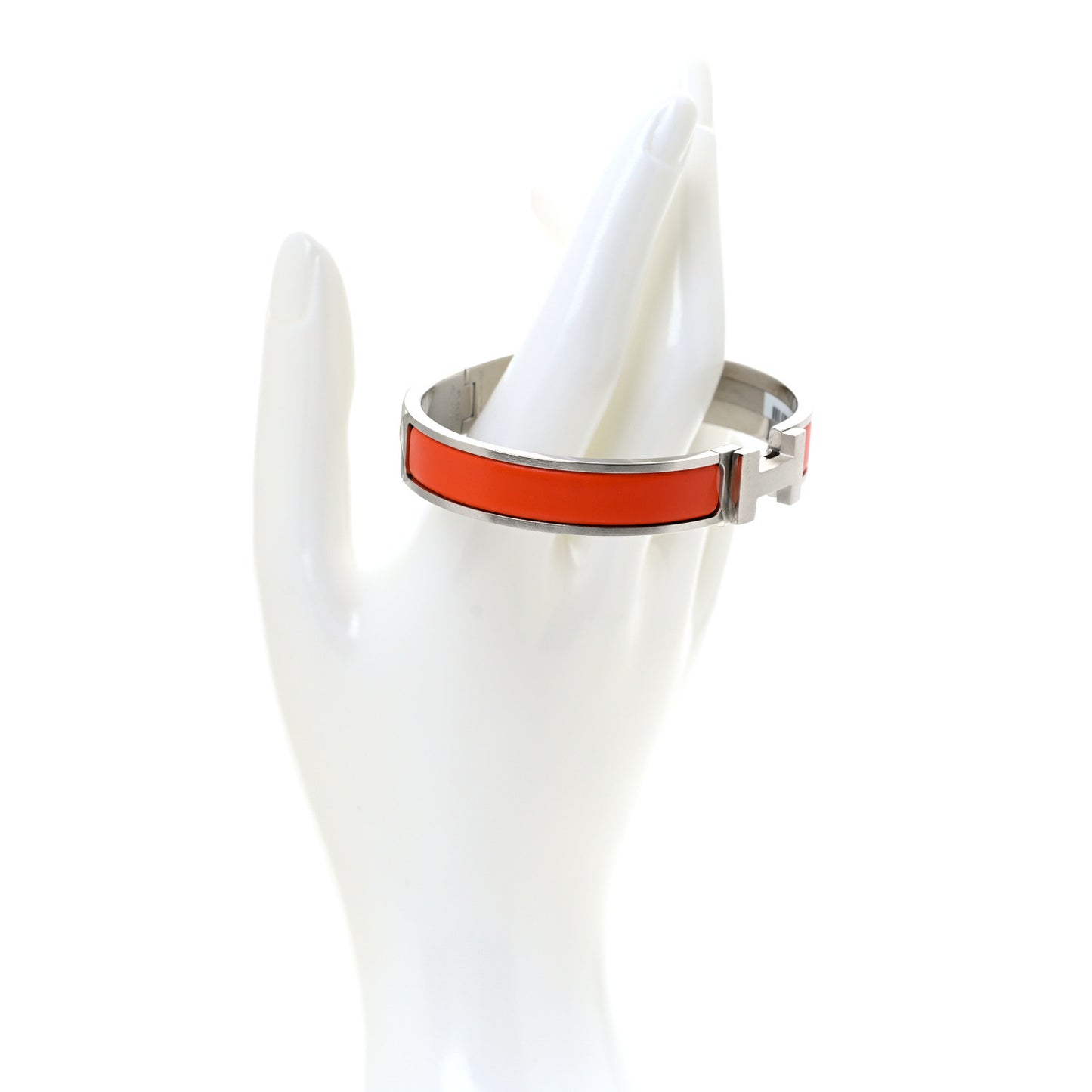 Matte Enamel Narrow Clic Clac HH Bracelet T6 Orange