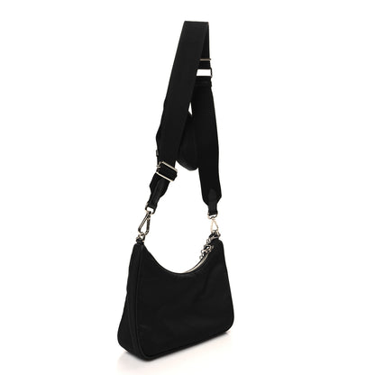 Prada Nylon Re-Edition 2005 Shoulder Bag Black 3 of 9