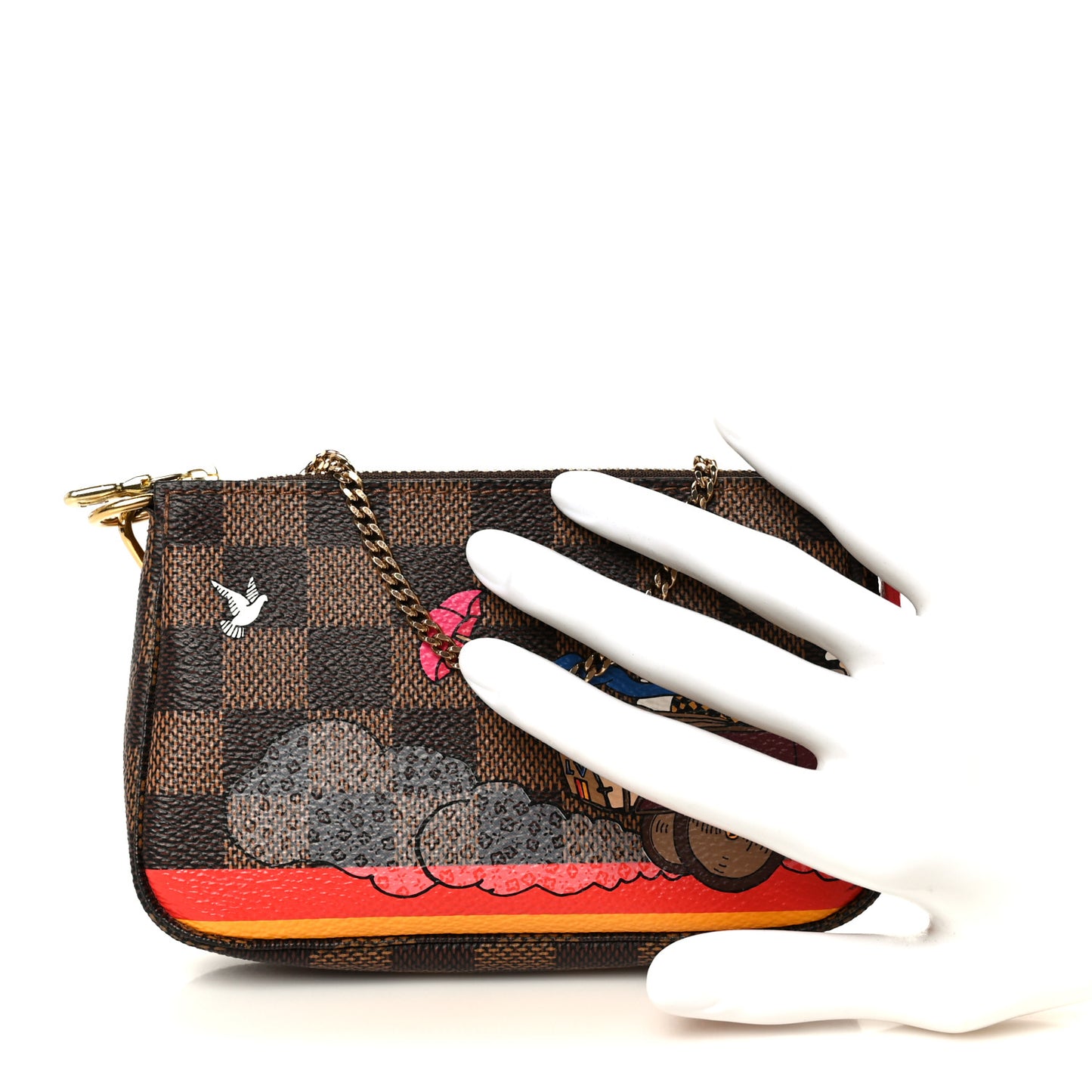 Monogram 2015 Christmas Animation Mini Pochette Accessories