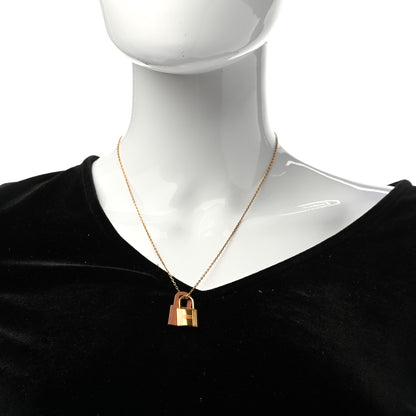 Hermes Swift Small O'Kelly Pendant Necklace Gold 2 of 6