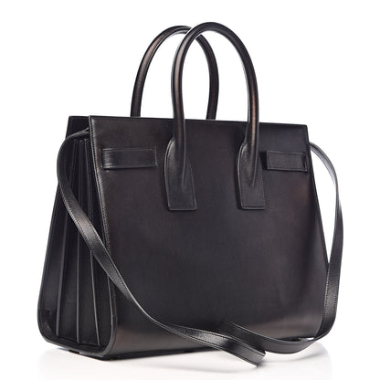 Saint Laurent Calfskin Small Sac De Jour Black 3 of 11