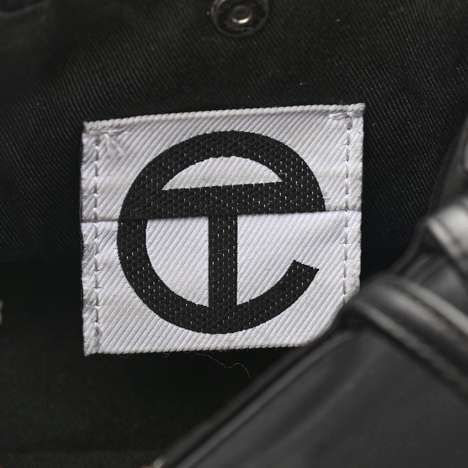 Telfar Vegan Leather Small Shopping Bag Black 8 of 12