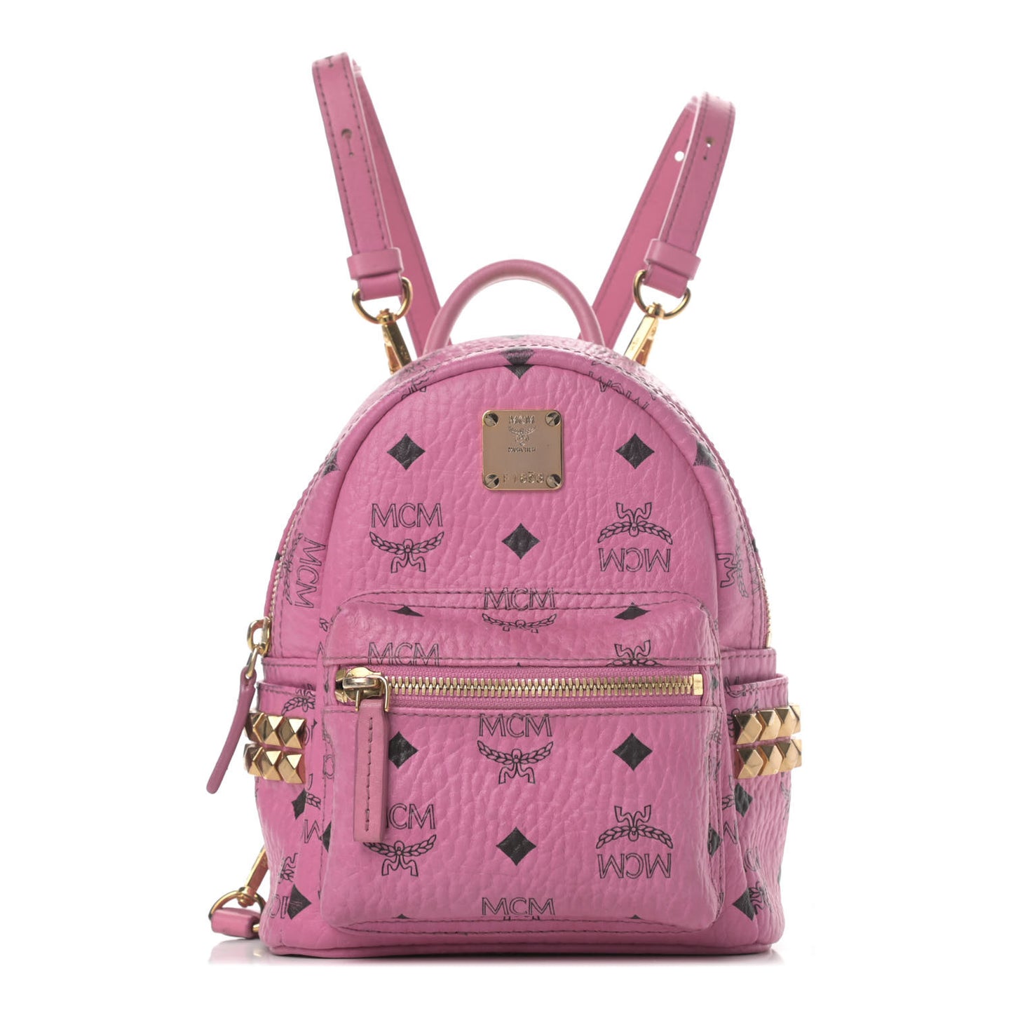 Visetos Side Stud X-Mini Stark Bebe Boo Backpack Pink