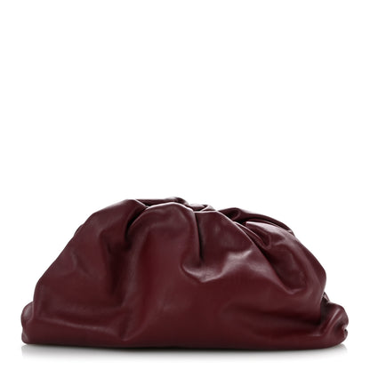 Bottega Veneta Smooth Butter Calf The Pouch Oversized Clutch Bordeaux 1 of 11