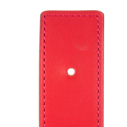 Hermes Swift Epsom 32mm H Belt 95 Vermillion Rose Jaipur 10 of 10