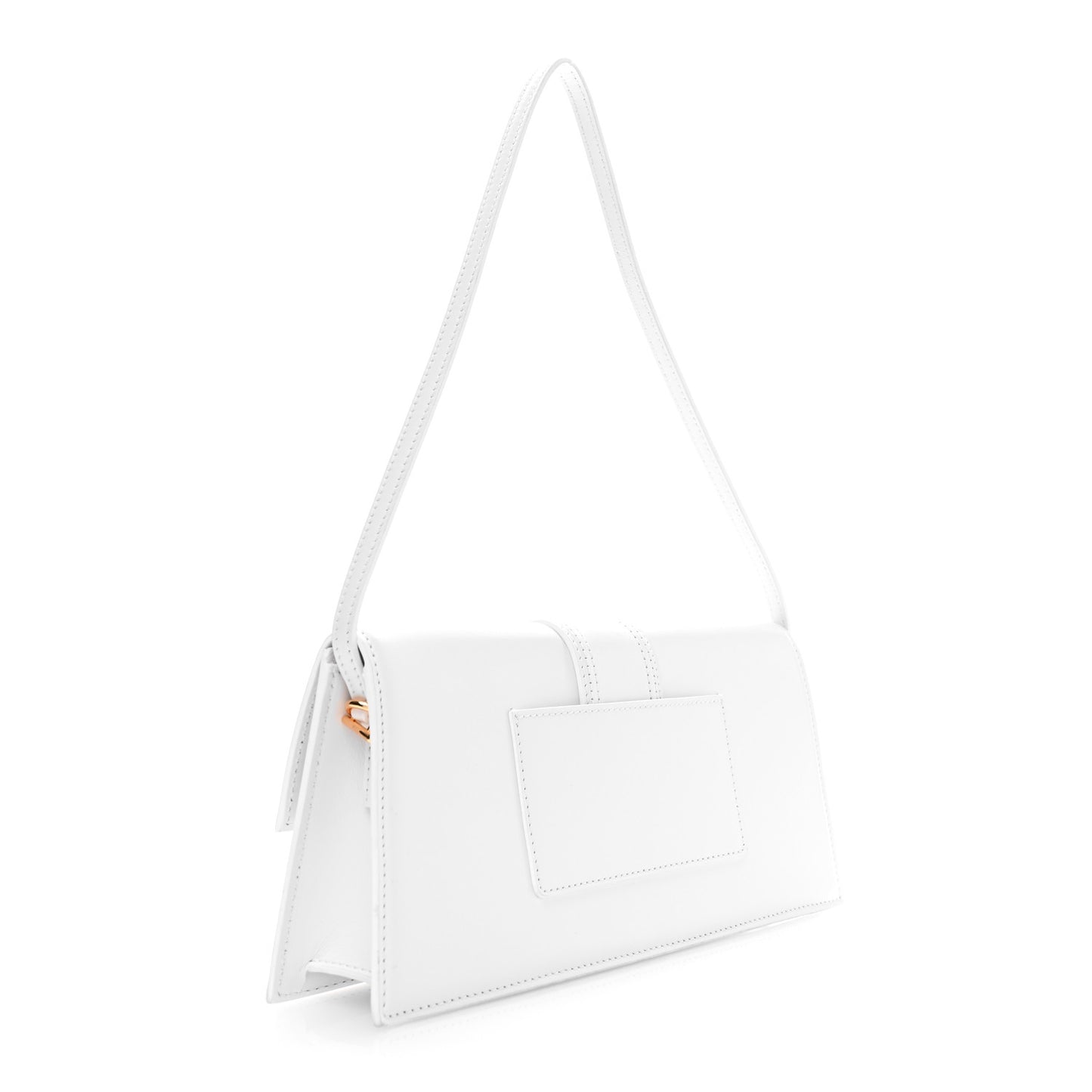 Smooth Calfskin Le Bambino Long White