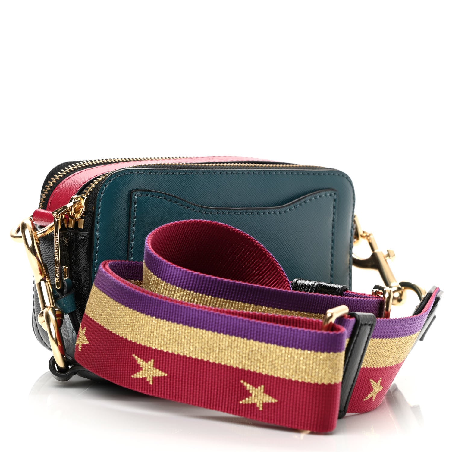 Marc Jacobs Saffino Small Snapshot Camera Bag Turquoise Multi 3 of 10