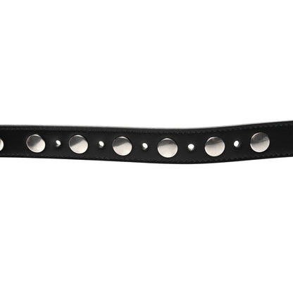 Gucci Calfskin Slim Studded Belt 85 34 Black 3 of 6