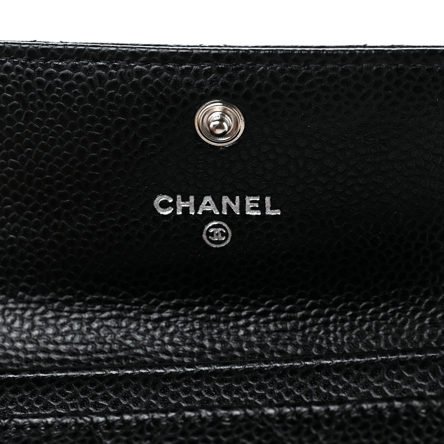 Chanel Caviar Quilted Flap Card Holder Black 6 of 7