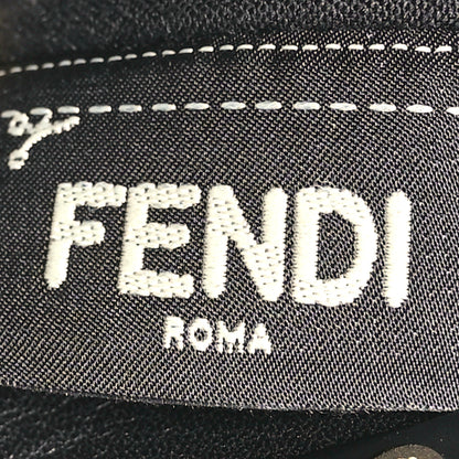 Fendi Vitello Seta Shiny Nappa Medium Peekaboo Iconic Satchel Black 8 of 11