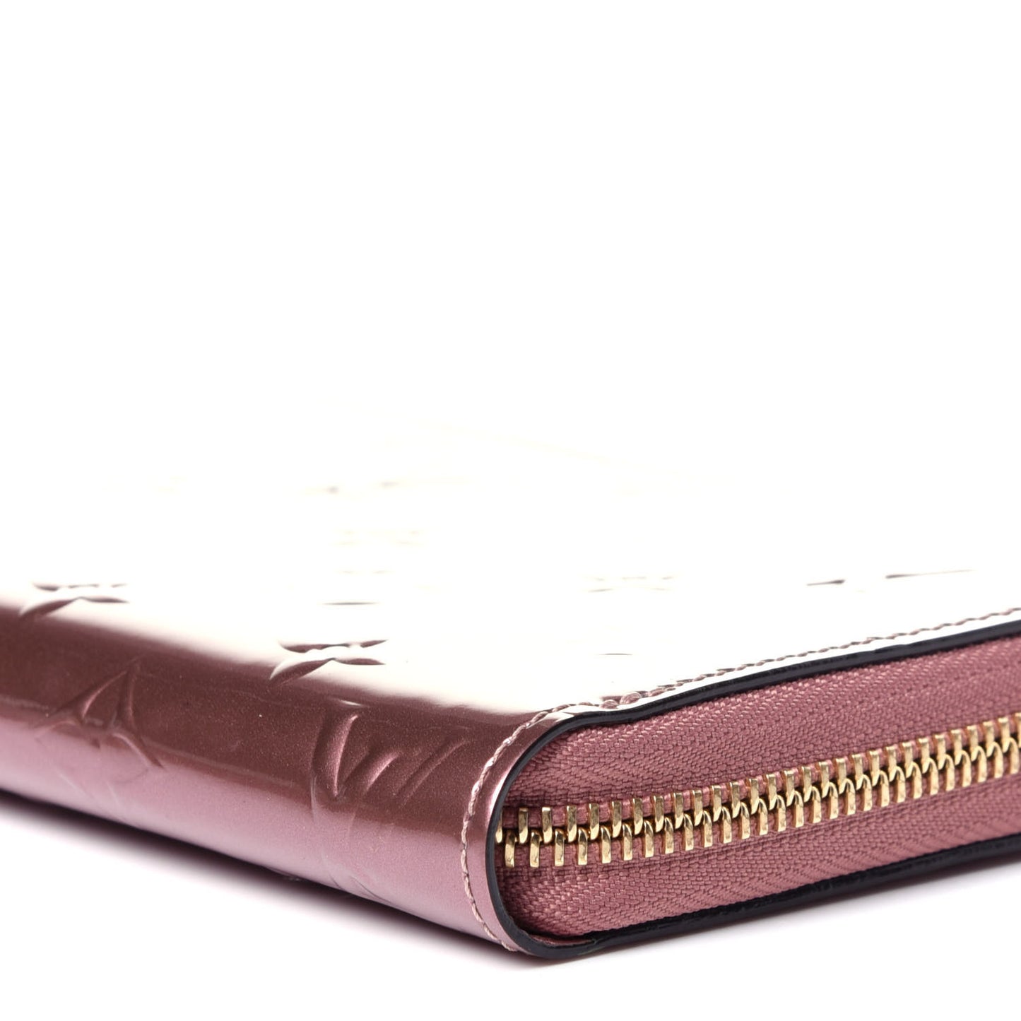 Vernis Zippy Wallet Metallic Pale Pink