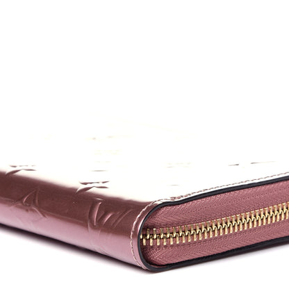 Louis Vuitton Vernis Zippy Wallet Metallic Pale Pink 8 of 10
