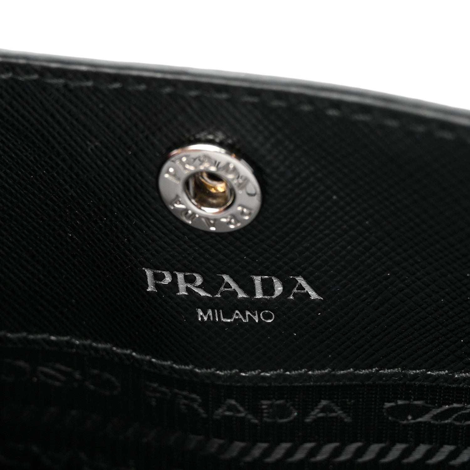 Prada Saffiano Crossbody Bag Black 6 of 8