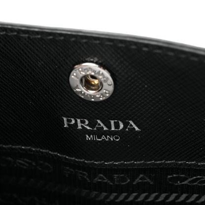 Prada Saffiano Crossbody Bag Black 6 of 8