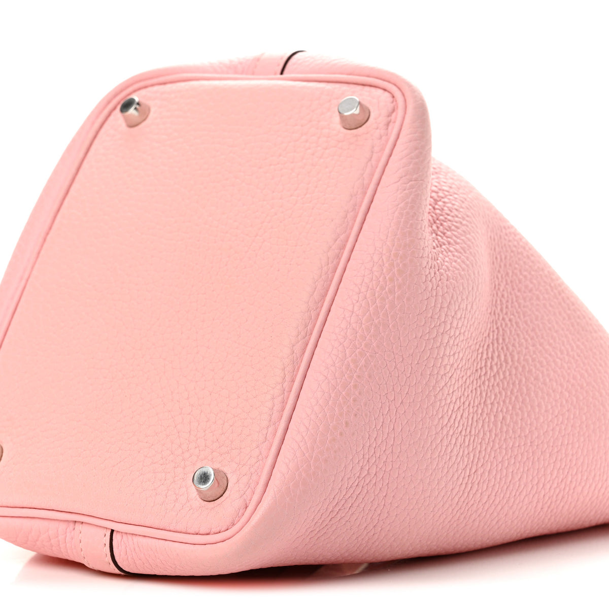 Hermes Taurillon Clemence Picotin Lock 18 PM Rose Sakura 10 of 14